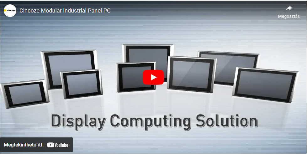 konfigurálható ipari panel PC számítógép család